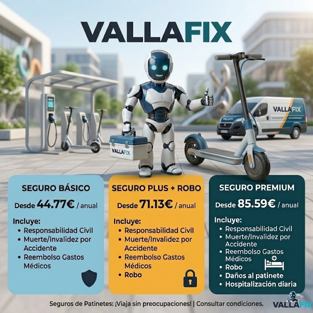 Seguro Patinete Eléctrico Valladolid DGT